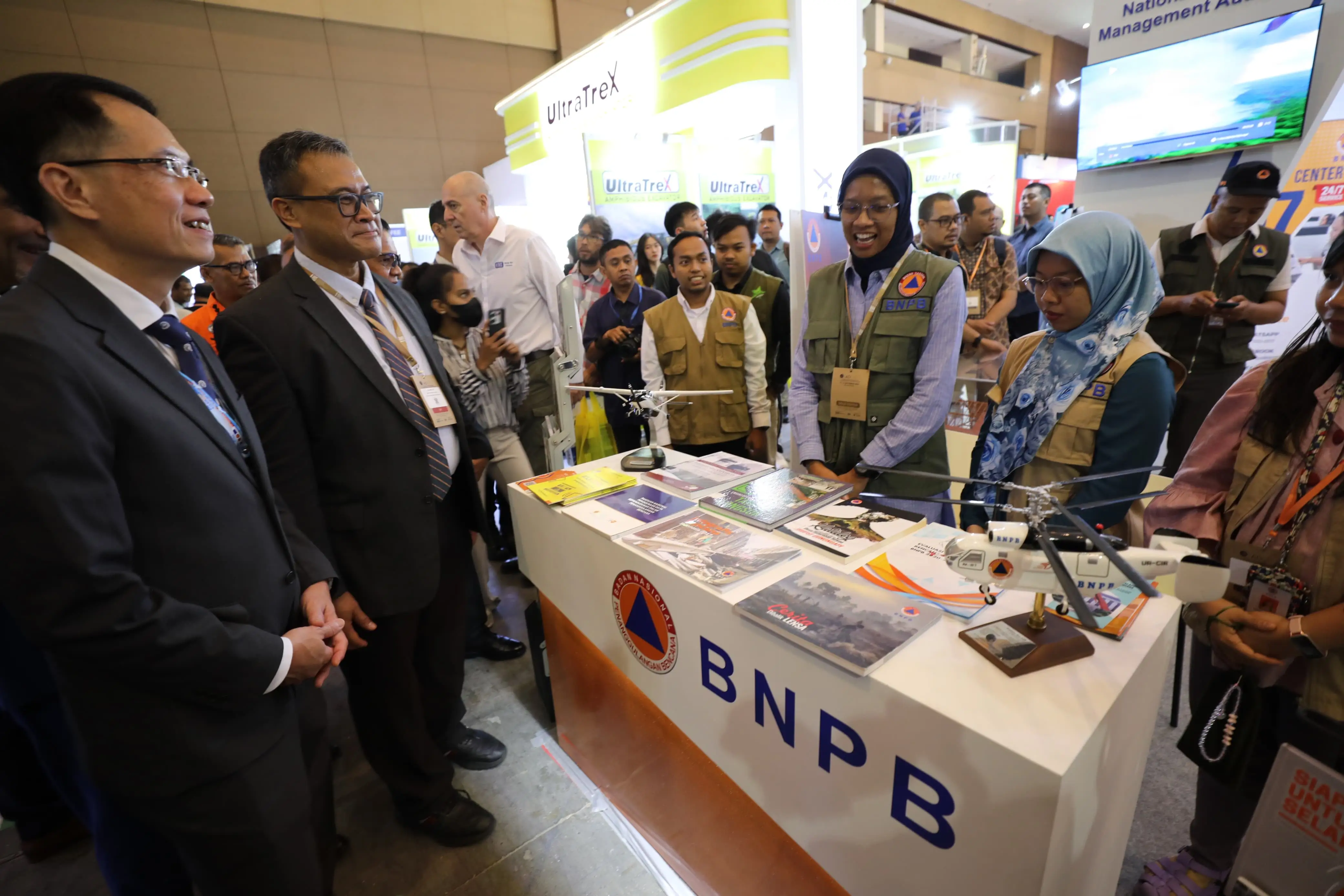 BNPB Tampilkan Inovasi Mitigasi Bencana di Pameran Adexco 2024